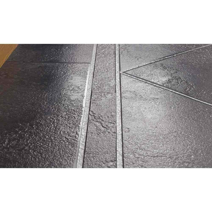 Karndean Da Vinci Stone Shade Ceramic Graphite Tile CC06 (Per M²) - Unbeatable Bathrooms