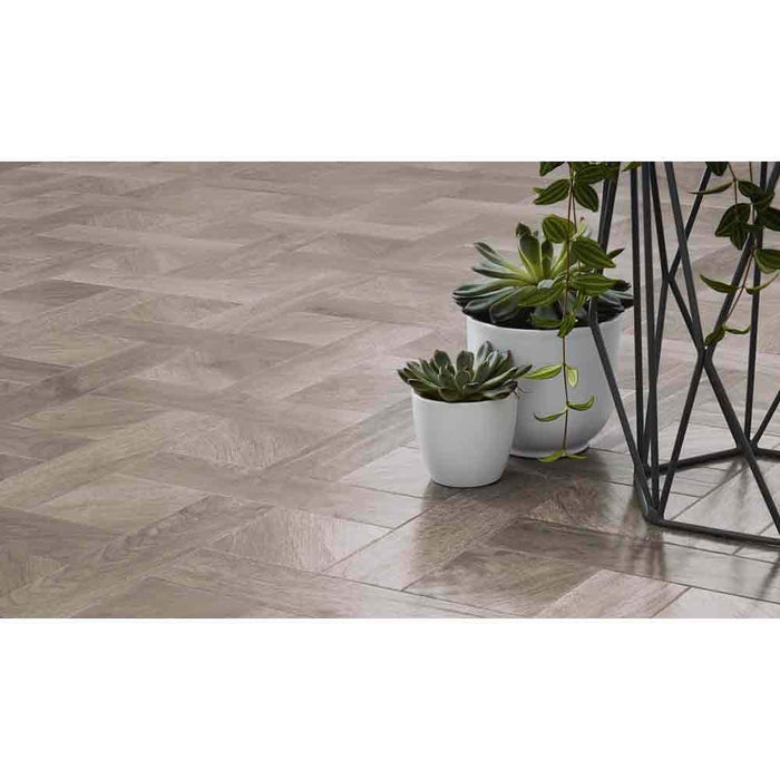 Karndean Art Select Wood Shade Square Basket Weave Storm Oak Tile (Per M²) - Unbeatable Bathrooms