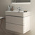 Sottini Fusaro 800mm Vanity Unit - Wall Hung 2 Drawer Unit - Unbeatable Bathrooms