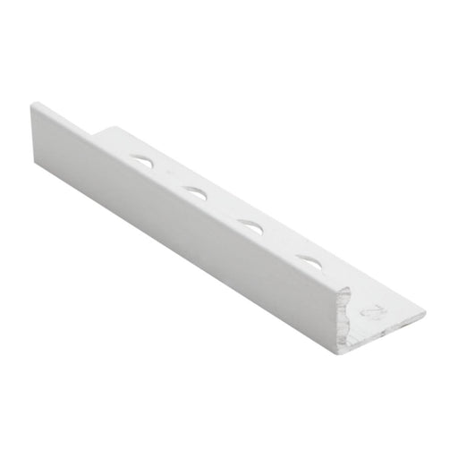 Splendour Aluminium Straight Edge Trim 10Mm White -30ESA10001 