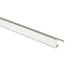 Splendour Aluminium Straight Edge Trim 12Mm Bright Silver -30ESA12091 