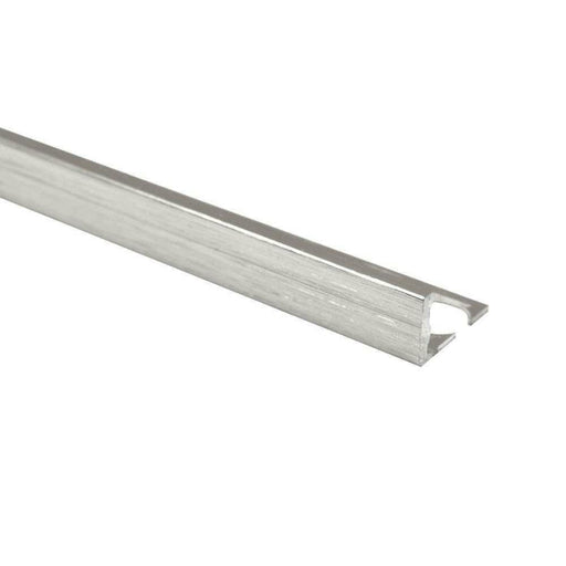 Splendour Aluminium Straight Edge Trim 12Mm Brushed Effect -30ESA12094
