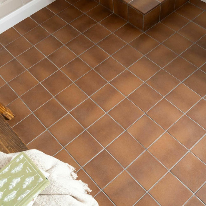 Splendour Aragon 150x150 Quarry Flat Tiles - Unbeatable Bathrooms