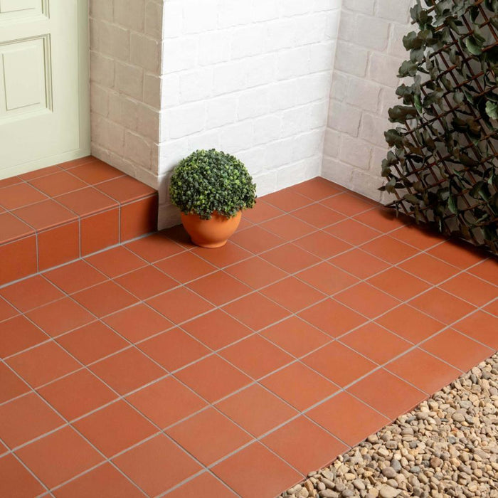 Splendour Aragon 150x150 Quarry Flat Tiles - Unbeatable Bathrooms