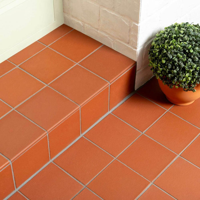 Splendour Aragon 150x150 Red Quarry R.E Tiles - Unbeatable Bathrooms