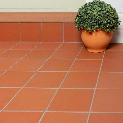 Splendour Aragon 150x150 Red Quarry R.E Tiles - Unbeatable Bathrooms