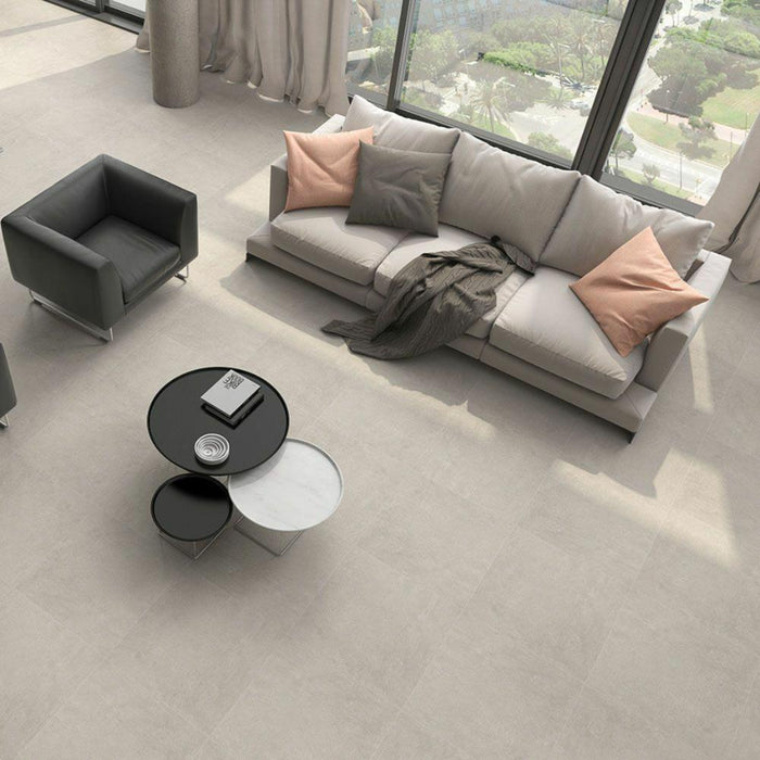 Splendour Atrium 600x600 Lubeck Concrete Effect Tiles - Unbeatable Bathrooms