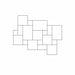 Splendour Borgogna 1000x870 Stone Effect Grey Modular Tiles - Unbeatable Bathrooms
