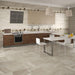 Splendour Burlington 472x472 Taupe Floor Stone Effect Tiles - Unbeatable Bathrooms