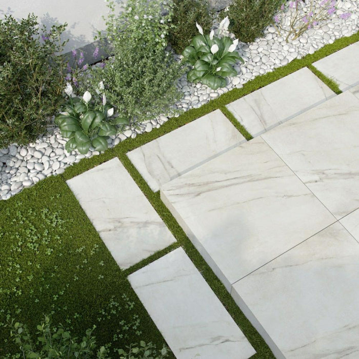 Splendour Calacatta 610x610 Gold Marble Effect Slabs Tiles - Unbeatable Bathrooms