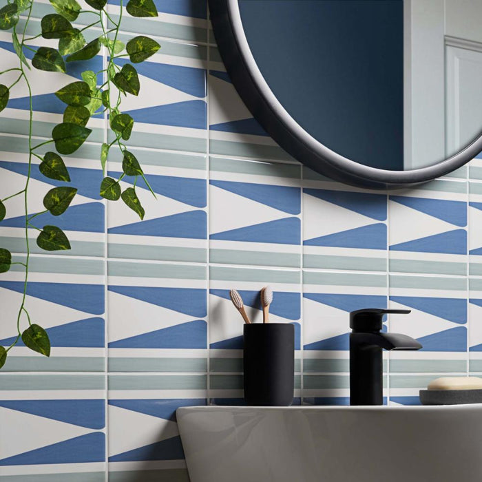 Splendour Candy 150x150 Blueberry Vogue Tiles - Unbeatable Bathrooms