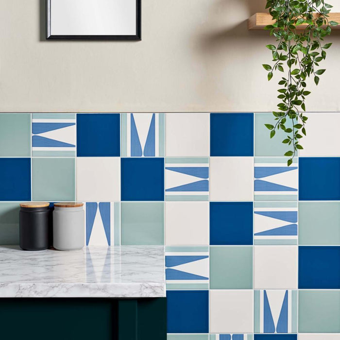 Splendour Candy 150x150 Blueberry Vogue Tiles - Unbeatable Bathrooms