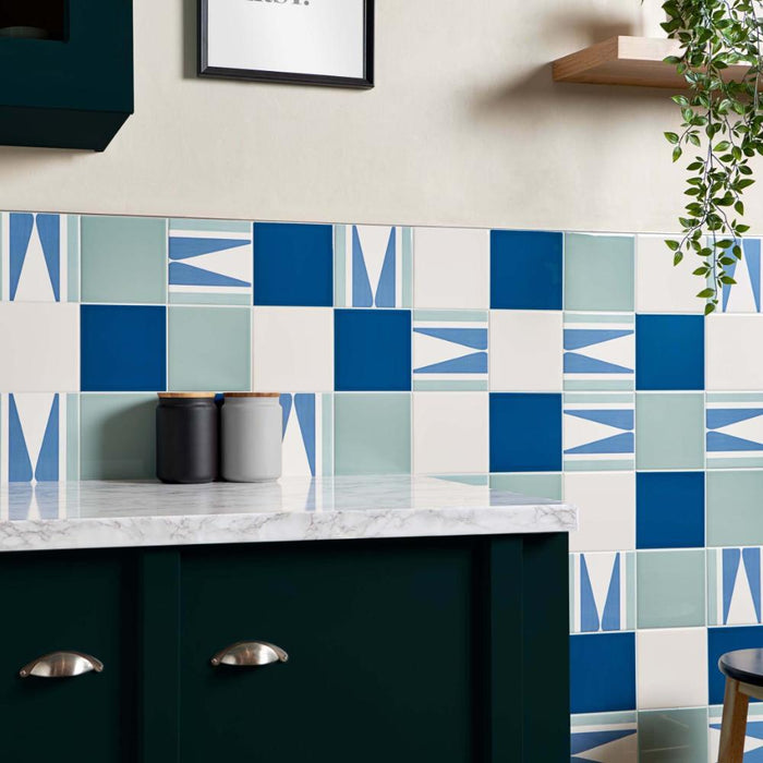 Splendour Candy 150x150 Blueberry Vogue Tiles - Unbeatable Bathrooms