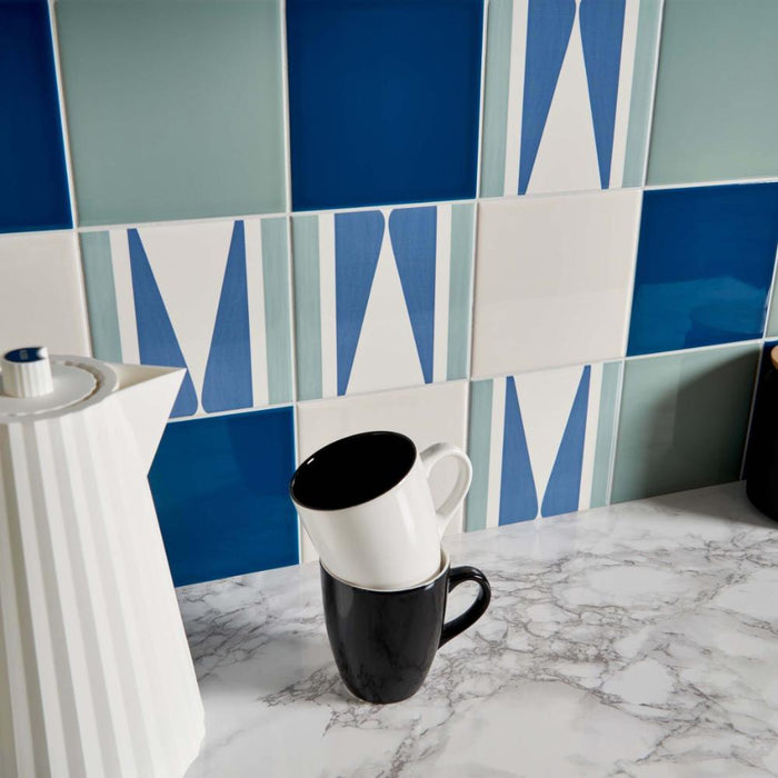 Splendour Candy 150x150 Blueberry Vogue Tiles - Unbeatable Bathrooms
