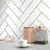 Splendour Hand Made Metro 300x75 Bianco Tiles - Unbeatable Bathrooms