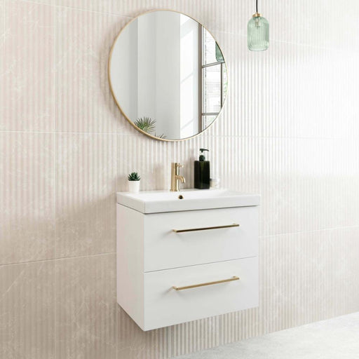 Splendour Imperial 300X600 Warm White Gloss marble Effect Decor Wall Tiles - Unbeatable Bathrooms