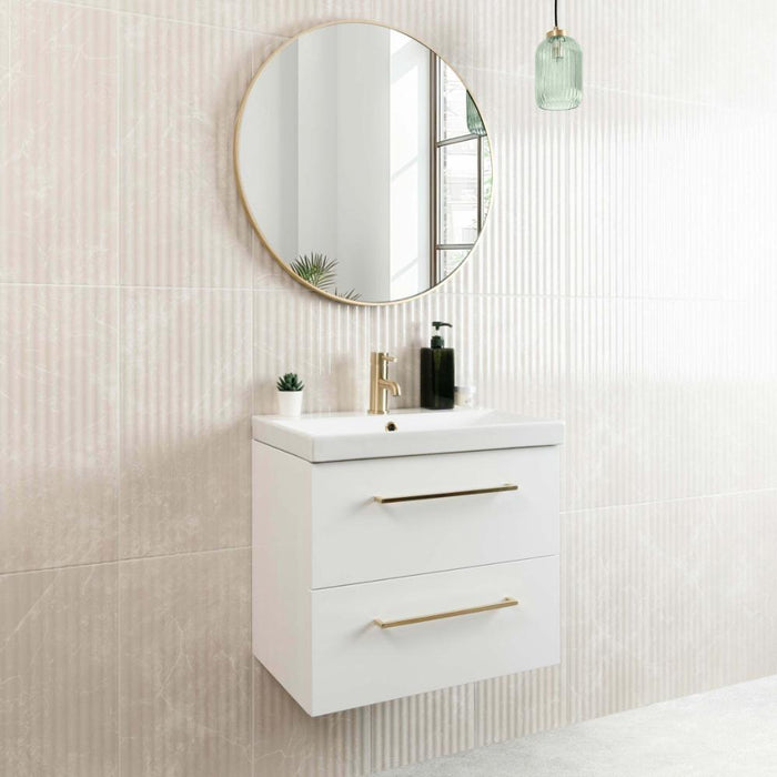 Splendour Imperial 300X600 Warm White Gloss marble Effect Decor Wall Tiles - Unbeatable Bathrooms
