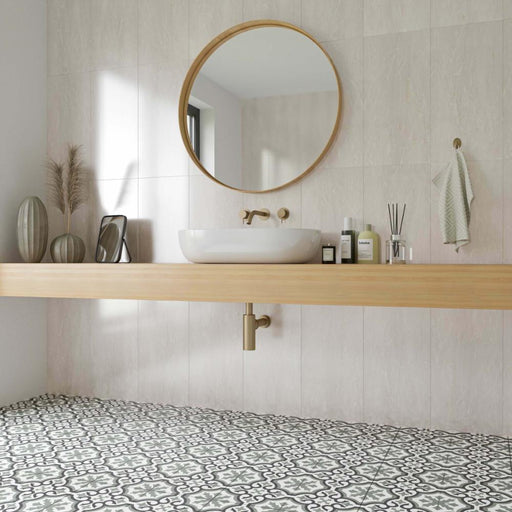 Splendour Imperial 300X600 Warm White Gloss Marble Effect Wall Tiles - Unbeatable Bathrooms