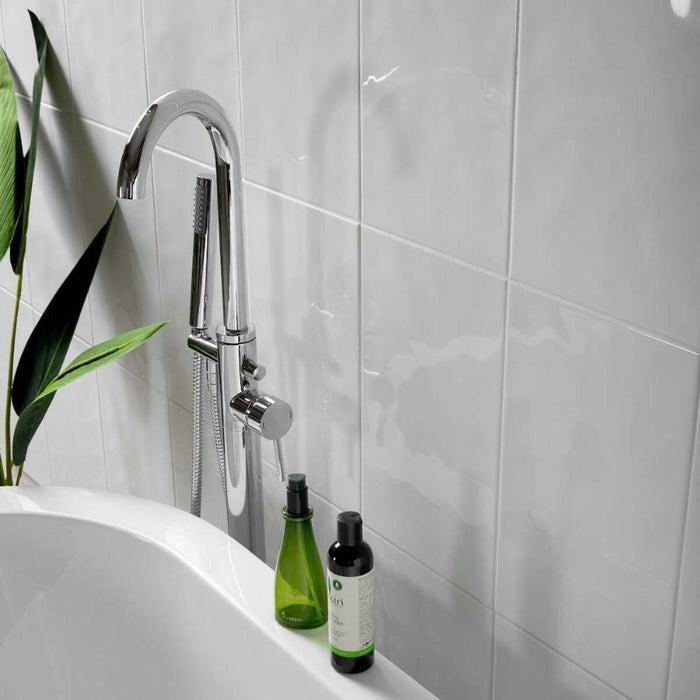 Splendour Kai 400x250 Bumpy White Tiles - Unbeatable Bathrooms