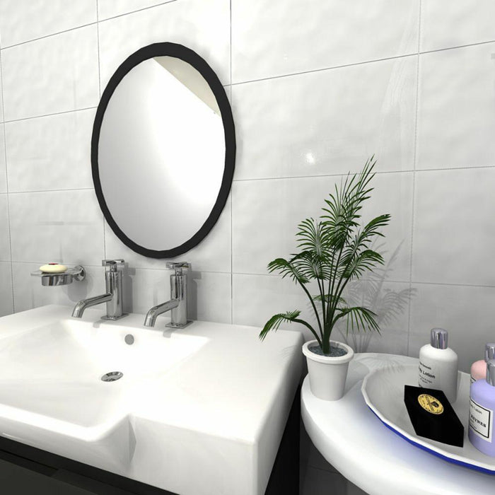 Splendour Kai 400x250 Bumpy White Tiles - Unbeatable Bathrooms