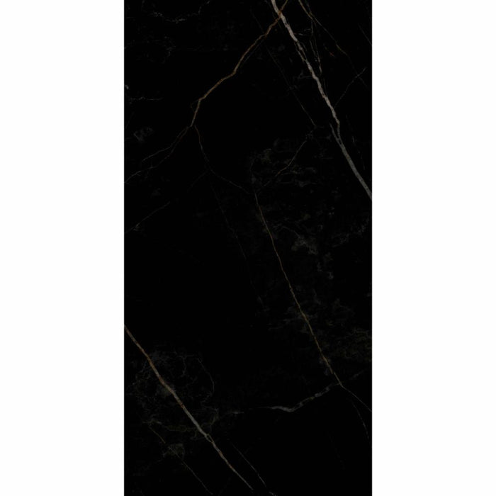Splendour Kalahari Black 1200x600 Marble Effect Tiles - Unbeatable Bathrooms