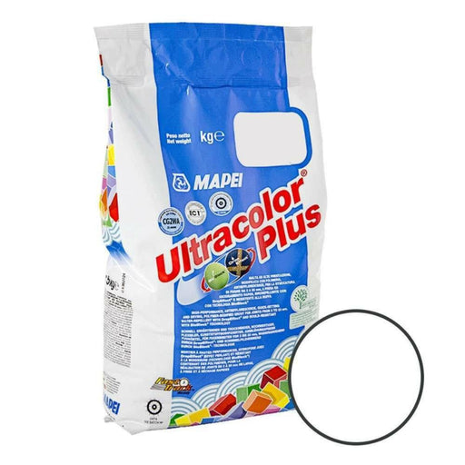 Splendour Mapei Ultracolor Plus 100 White Tile Grout 5Kg -MPUCOLPLUS100 