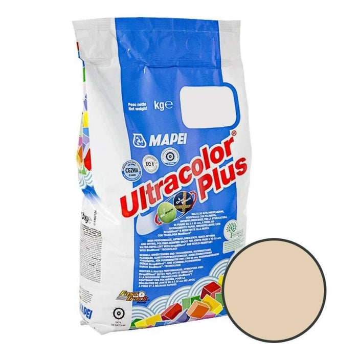 Splendour Mapei Ultracolor Plus 132 Beige Tile Grout 5Kg -MPUCOLPLUS132 