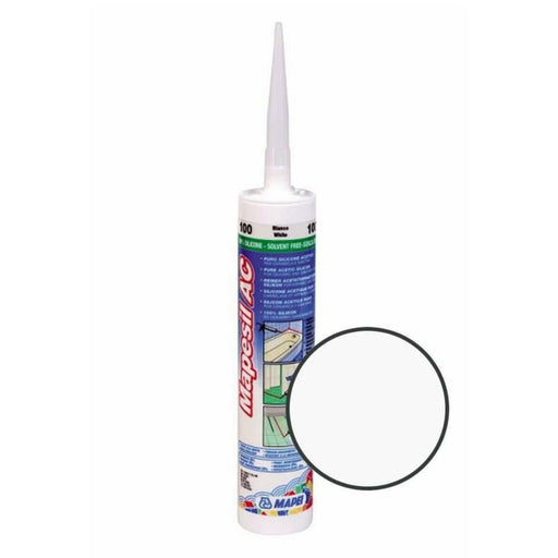 Splendour Mapesil Ac 100 White Silicone Sealant -MPSILAC100 