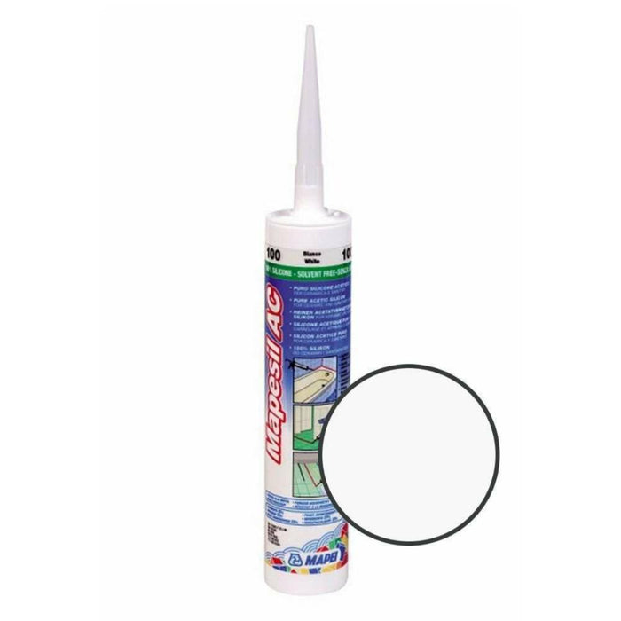 Splendour Mapesil Ac 100 White Silicone Sealant -MPSILAC100 