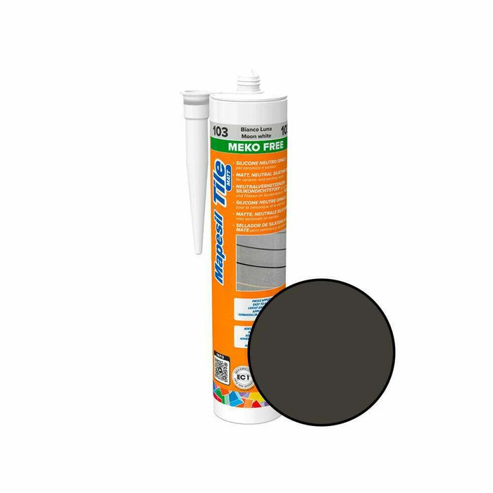 Splendour Mapesil Tile Matt Black Silicone 124 -803072 
