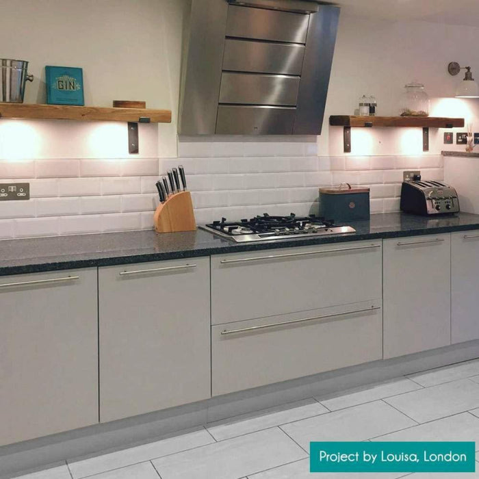 Splendour Metro 200x100 Matt White Tiles - Unbeatable Bathrooms
