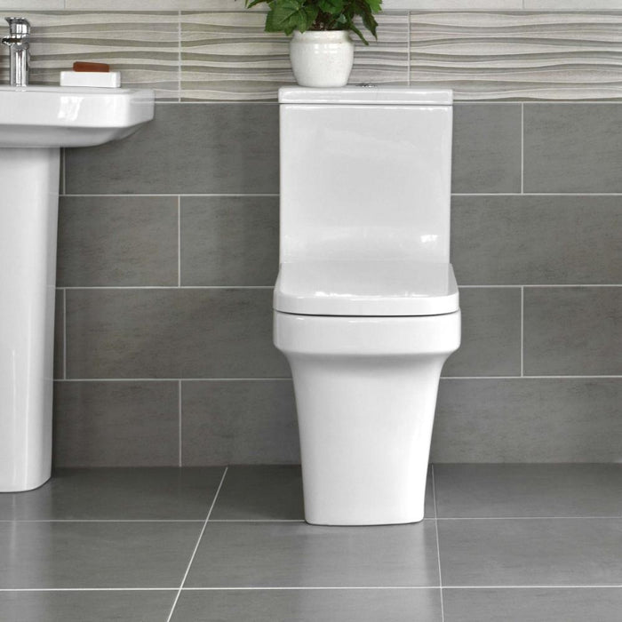 Splendour Milos 450x450 Gris Stone Effect Floor Tiles - Unbeatable Bathrooms