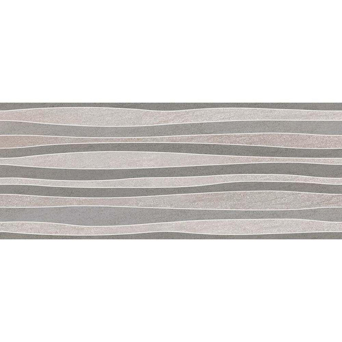 Splendour Milos 450x450 Relieve Decor Mix Gris Stone Effect Tiles - Unbeatable Bathrooms