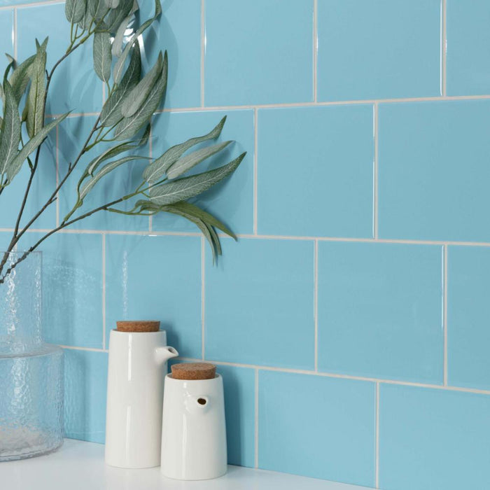 Splendour Monocolour 150x150 Gloss Square Tiles - Unbeatable Bathrooms
