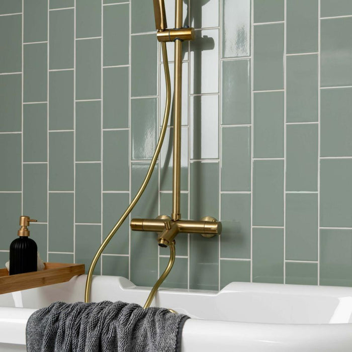 Splendour Monocolour 200x100 Gloss Metro Tiles - Unbeatable Bathrooms