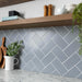 Splendour Monocolour 200x100 Matt Metro Tiles - Unbeatable Bathrooms