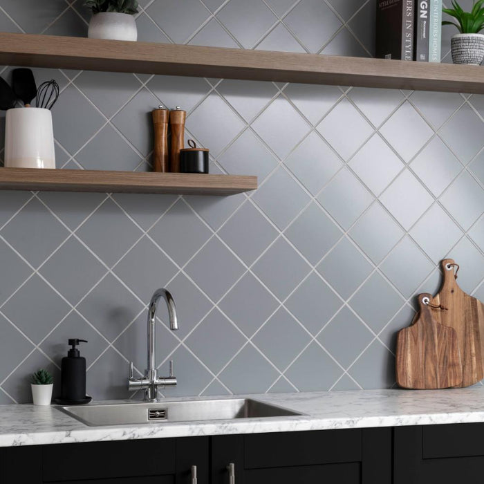 Splendour Monocolour 150x150 Matt Square Tiles - Unbeatable Bathrooms