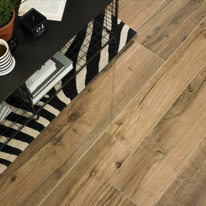 Splendour Mumble 900x150 Honey Oak Wood Effect Tiles - Unbeatable Bathrooms