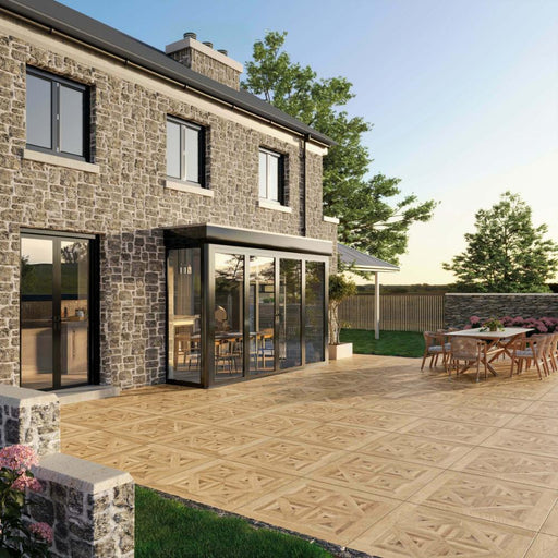 Splendour Old Manor 900x900 Classico Outdoor Paving Slabs Tiles - Unbeatable Bathrooms