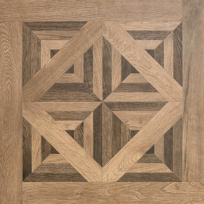 Splendour Old Manor 900x900 Dark Walnut Indoor Wood Effect Tiles - Unbeatable Bathrooms