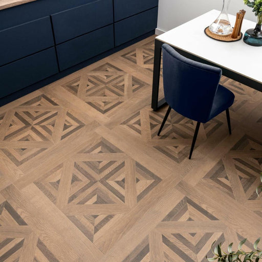 Splendour Old Manor 900x900 Dark Walnut Indoor Wood Effect Tiles - Unbeatable Bathrooms