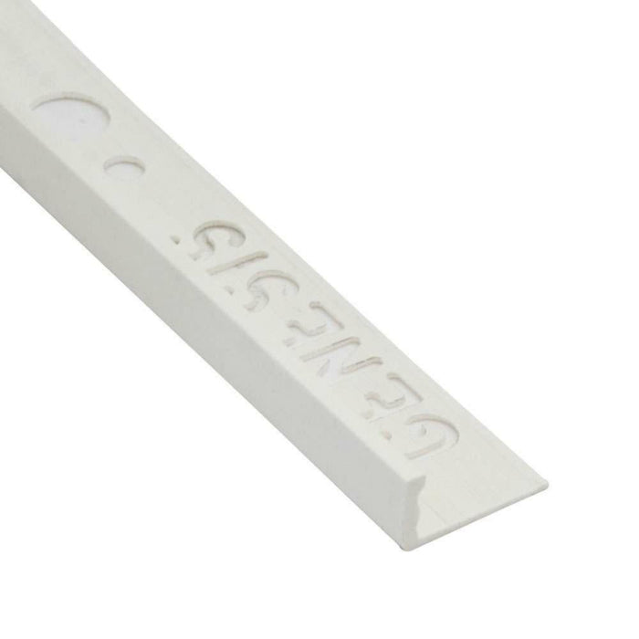 Splendour P.V.C Straight Edge Trim 6Mm White -30ESP06001 