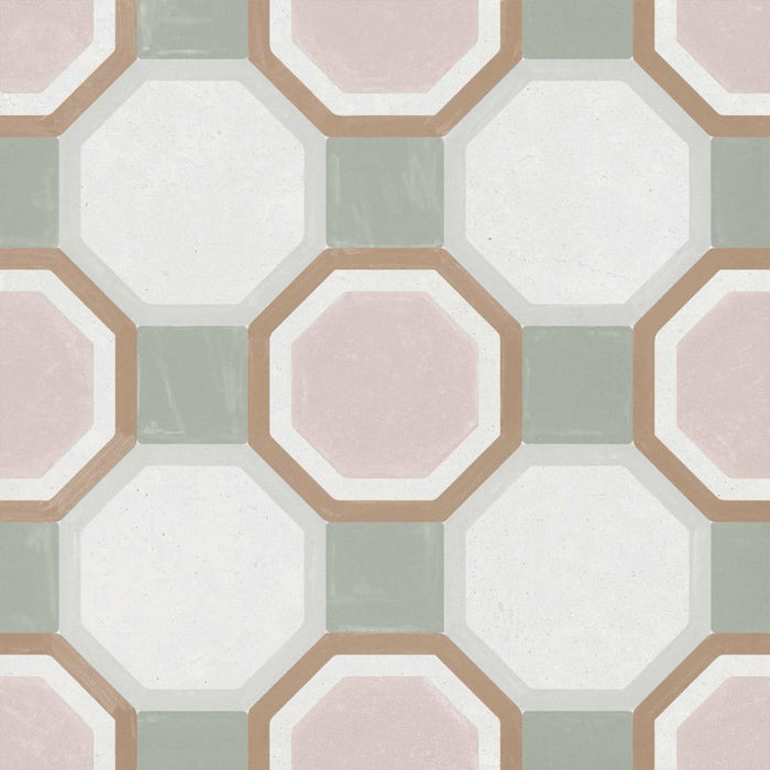 Splendour Patterns 223x223 Pink Diamond Tiles - Unbeatable Bathrooms