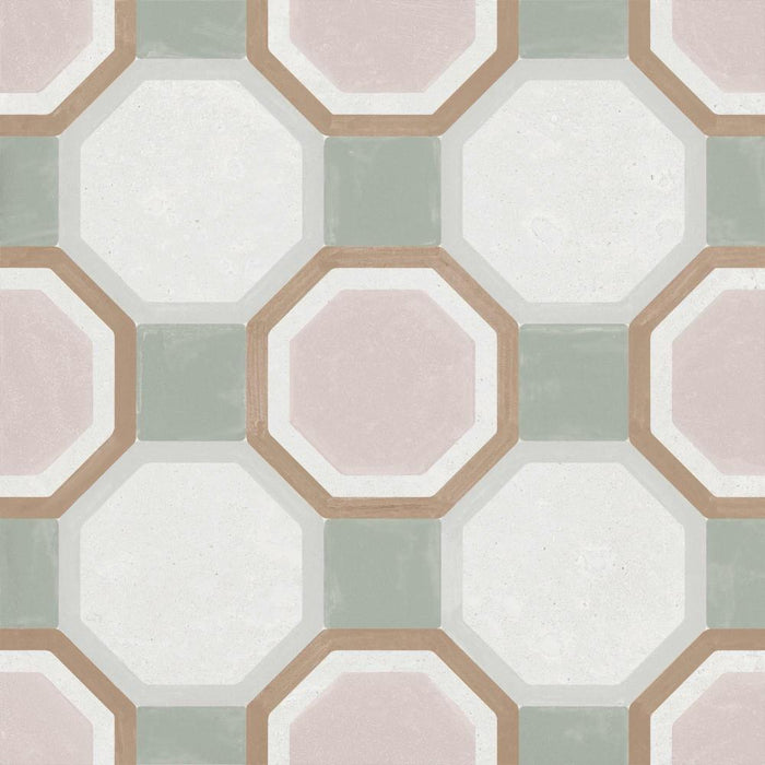 Splendour Patterns 223x223 Pink Diamond Tiles - Unbeatable Bathrooms