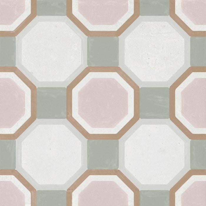 Splendour Patterns 223x223 Pink Diamond Tiles - Unbeatable Bathrooms