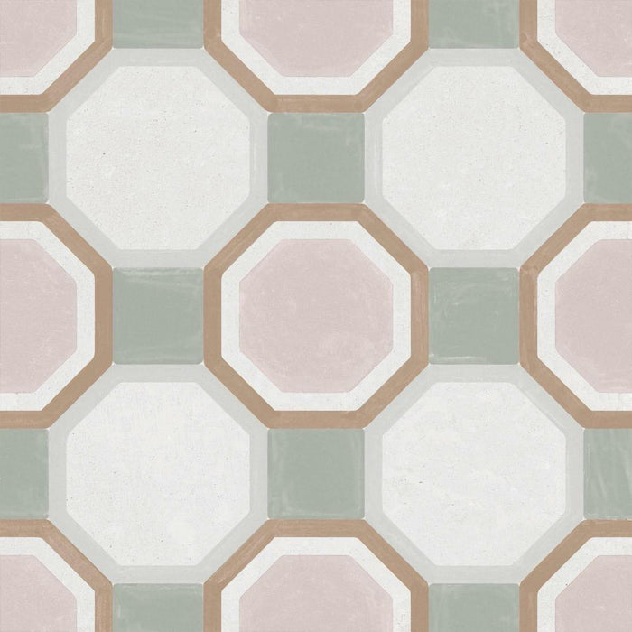 Splendour Patterns 223x223 Pink Diamond Tiles - Unbeatable Bathrooms