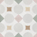 Splendour Patterns 223x223 Pink Geometric Tiles - Unbeatable Bathrooms