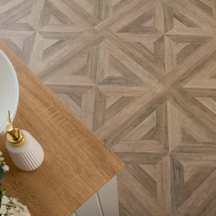 Splendour Pavilion 600x600 Wood Effect Tiles - Unbeatable Bathrooms