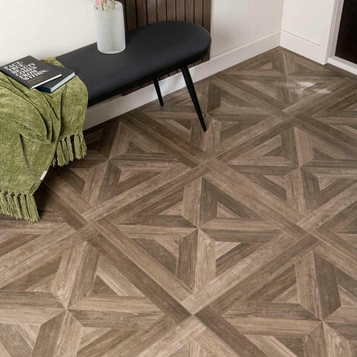 Splendour Pavilion 600x600 Wood Effect Tiles - Unbeatable Bathrooms