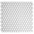 Splendour Pixel White Herringbone Gloss 22x73 - Unbeatable Bathrooms